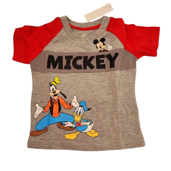 Disney and Friends Boy's 3 Piece Short and T-Shirt Set (Mickey Mouse 18 Months) - Picture 2 of 15